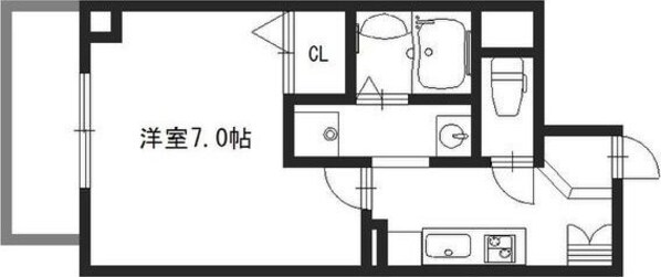 江坂駅 徒歩10分 4階の物件間取画像